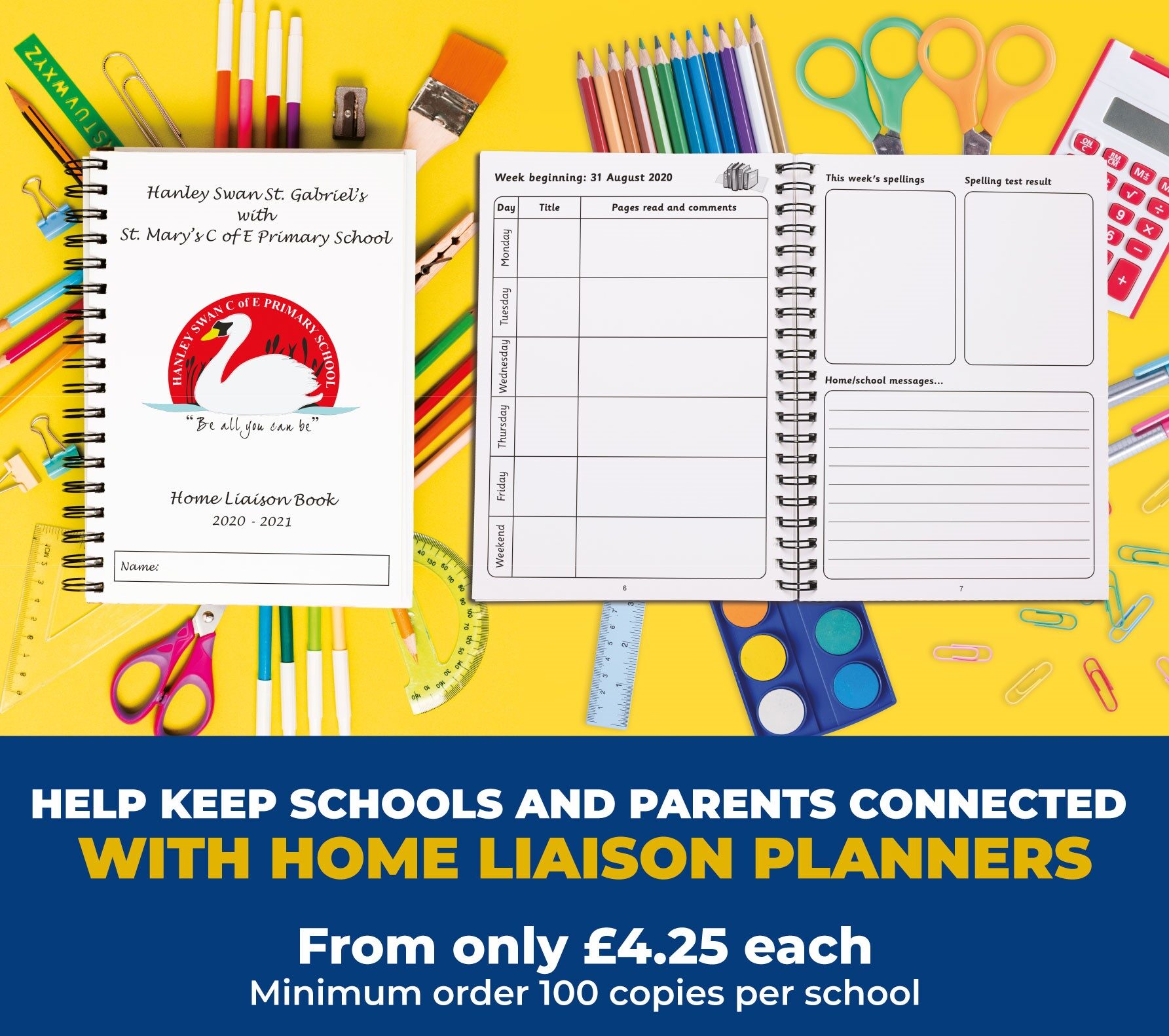 Home liaison planner Student diaries