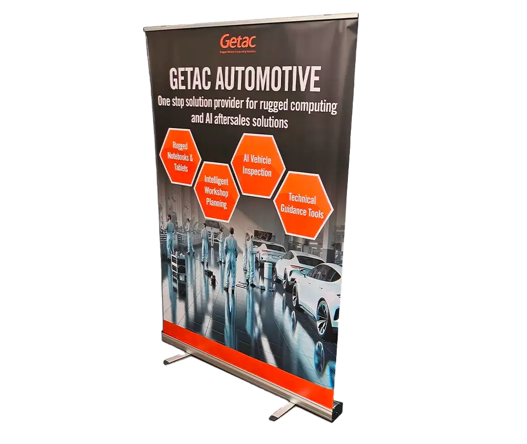 Wide Roller Banners - heron press